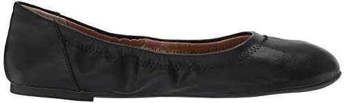 Amazon Essentials Women's Ballet Flat, Black, 6.5 B US