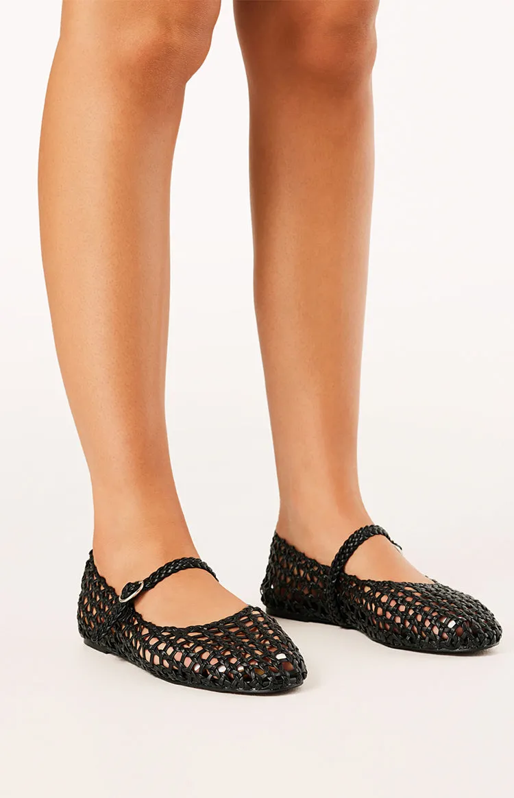 Billini Gitta Black Ballet Flats