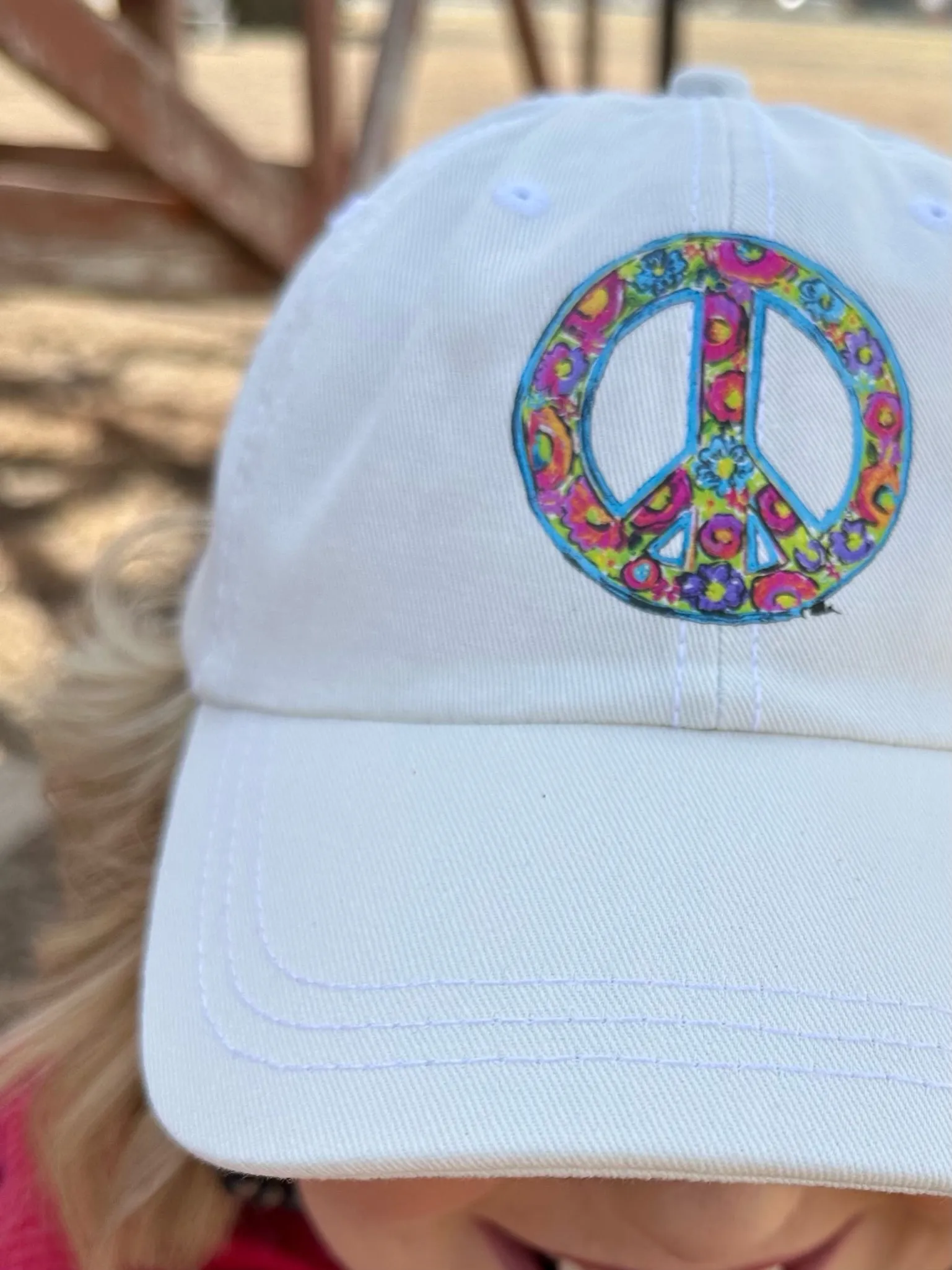 Callie's Peace Sign Cap