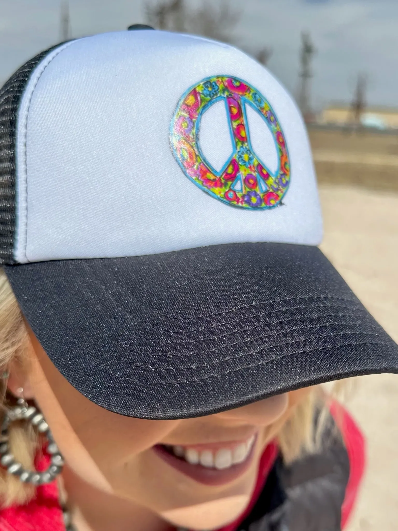 Callie's Peace Sign Cap