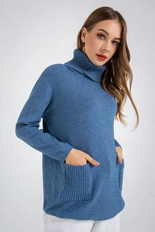 Casual Loose Knitted Oversize  Sweater