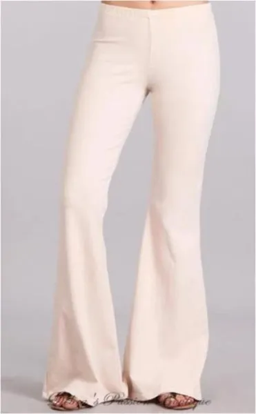 Chatoyant Mineral Wash Bell Bottom Soft Pants - 8 Lovely Colors