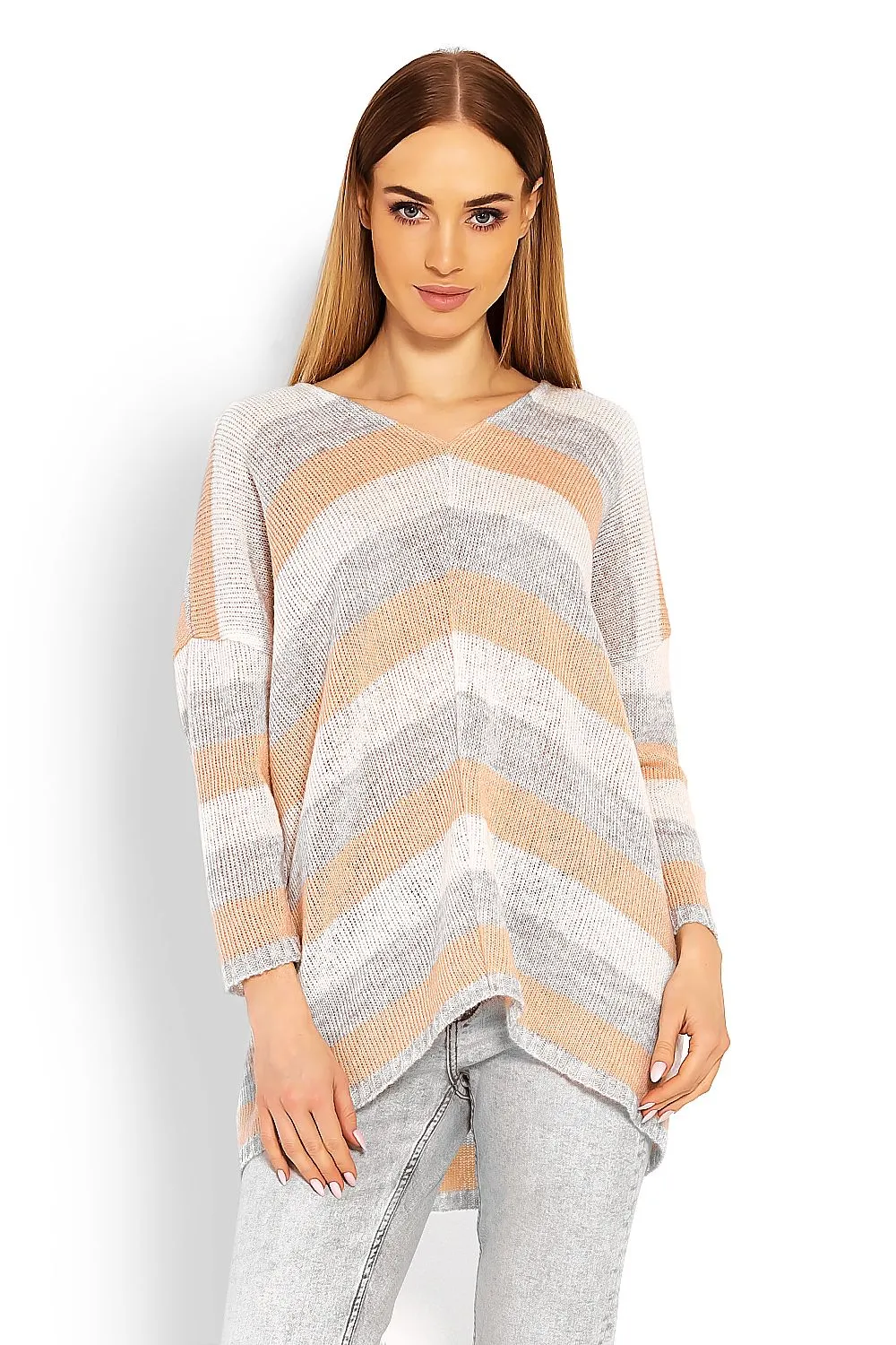 Chic Striped Cozy Jumper