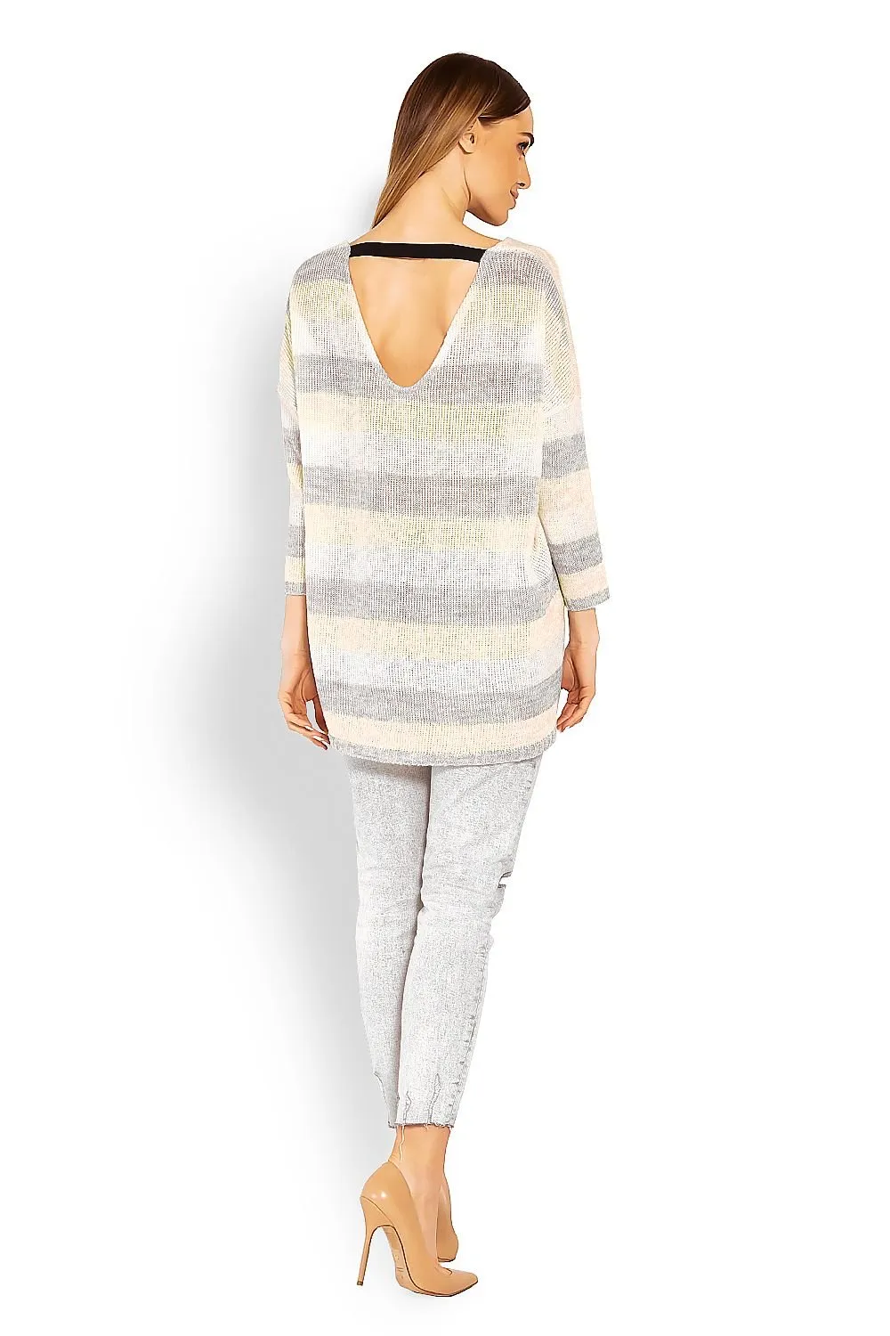 Chic Striped Cozy Jumper