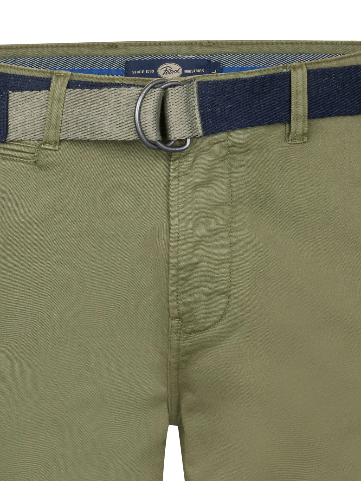 Chino Shorts with Belt Breezeview