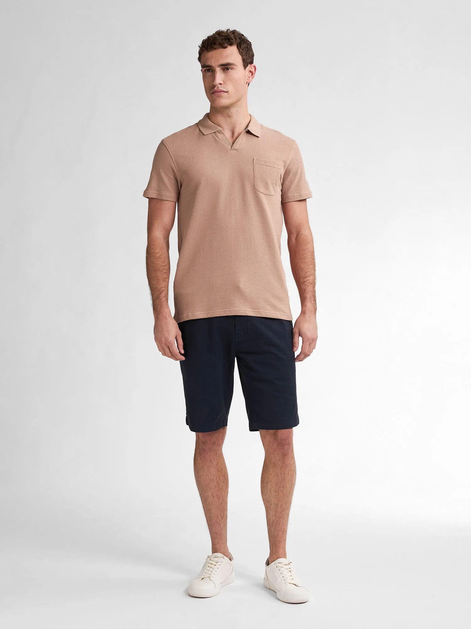 Chino Shorts with Belt Breezeview