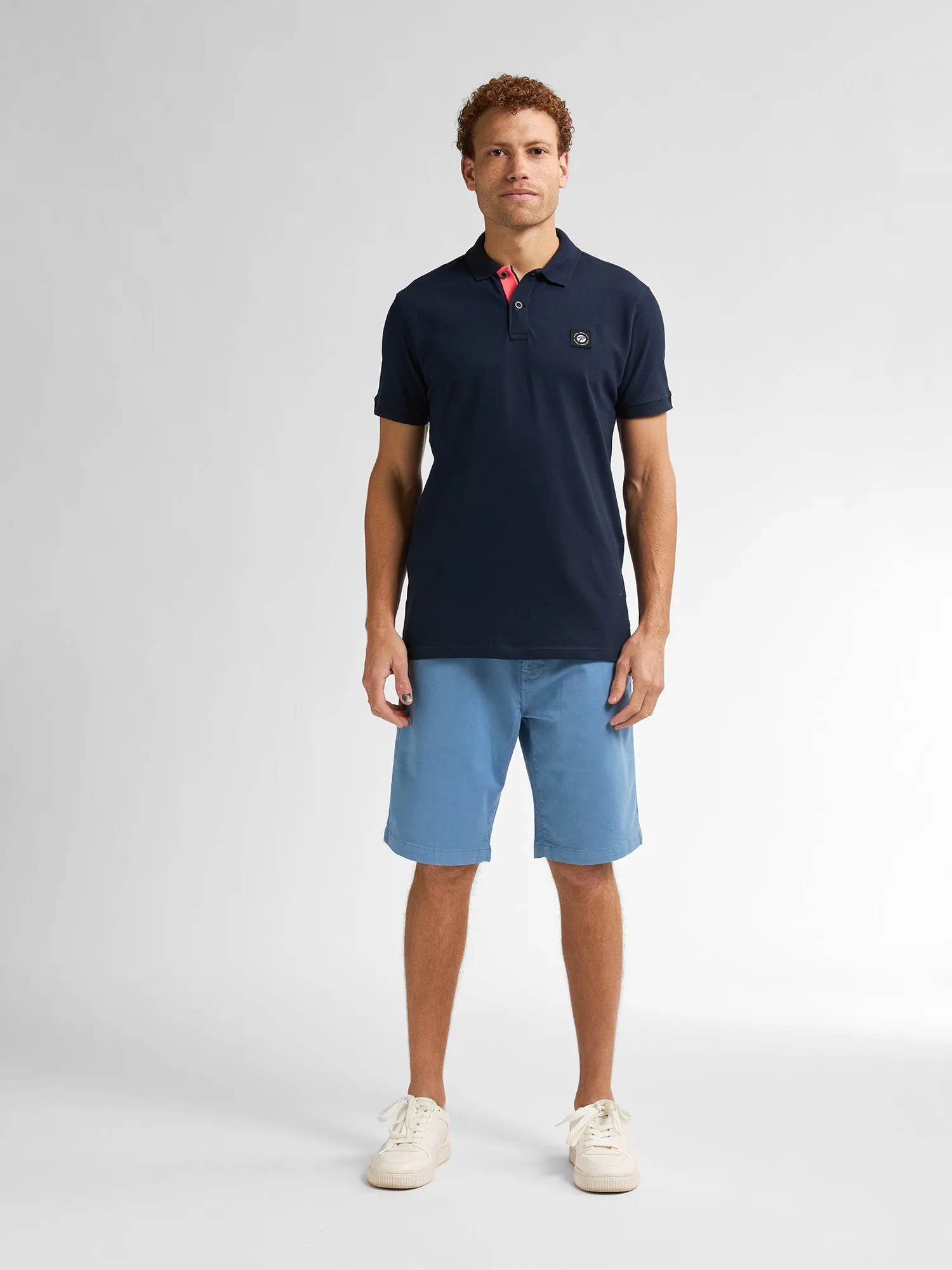 Chino Shorts with Belt Breezeview