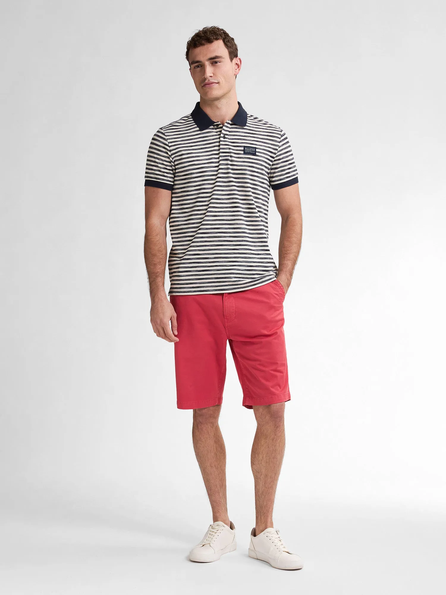 Chino Shorts with Belt Breezeview