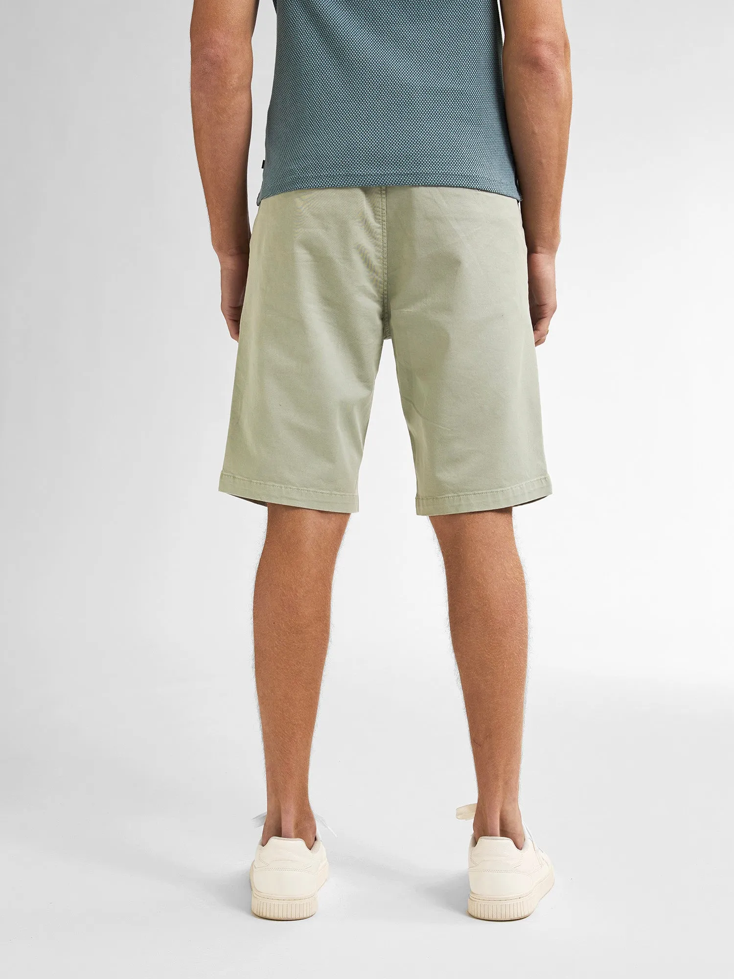 Chino Shorts with Belt Breezeview