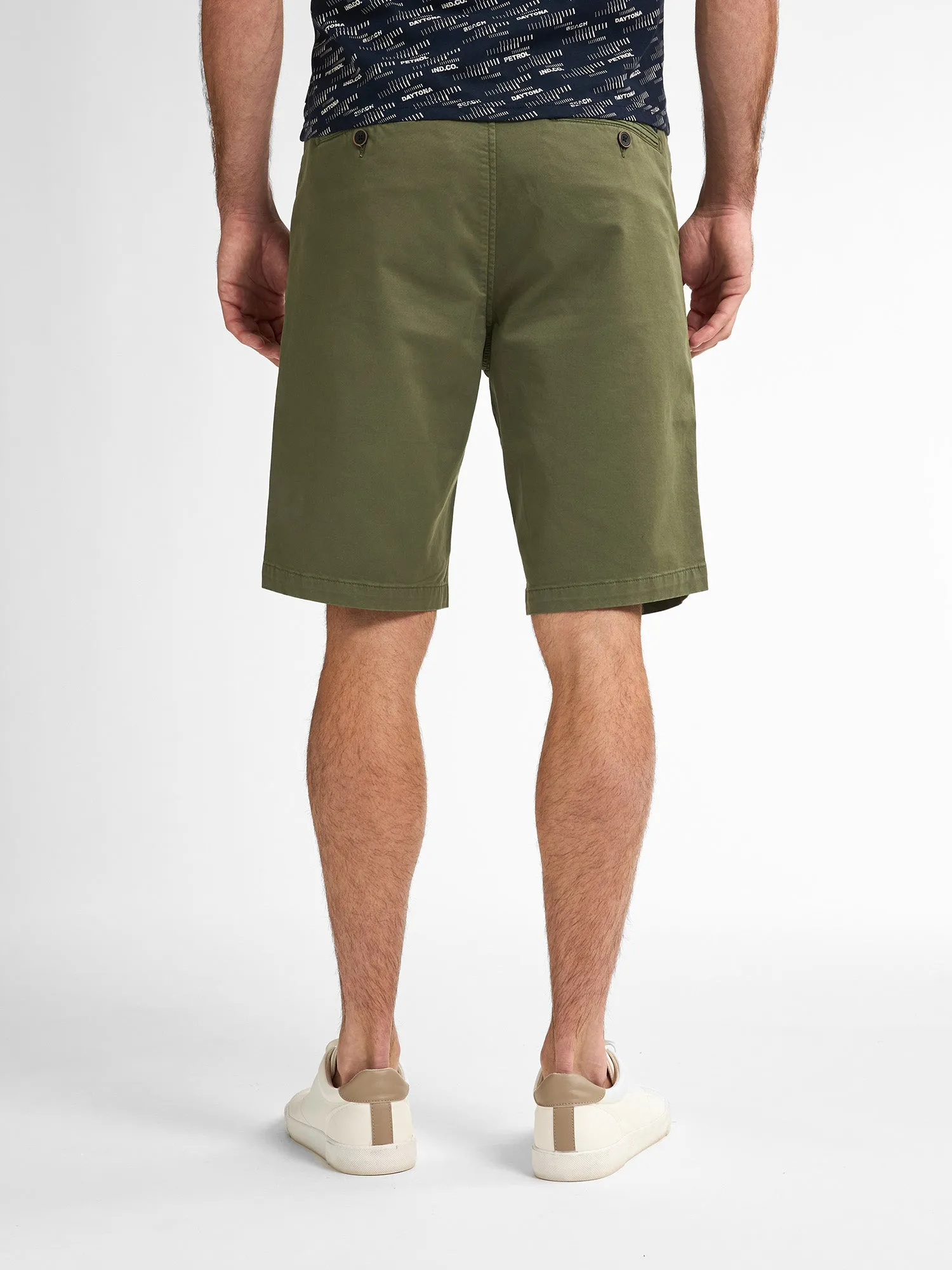 Chino Shorts with Belt Breezeview