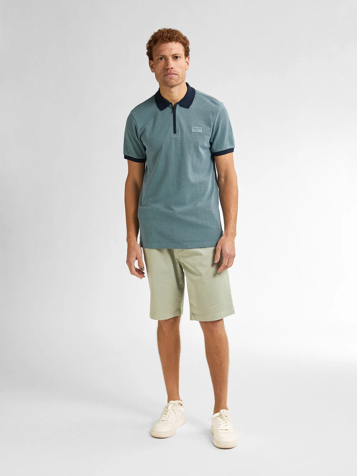 Chino Shorts with Belt Breezeview