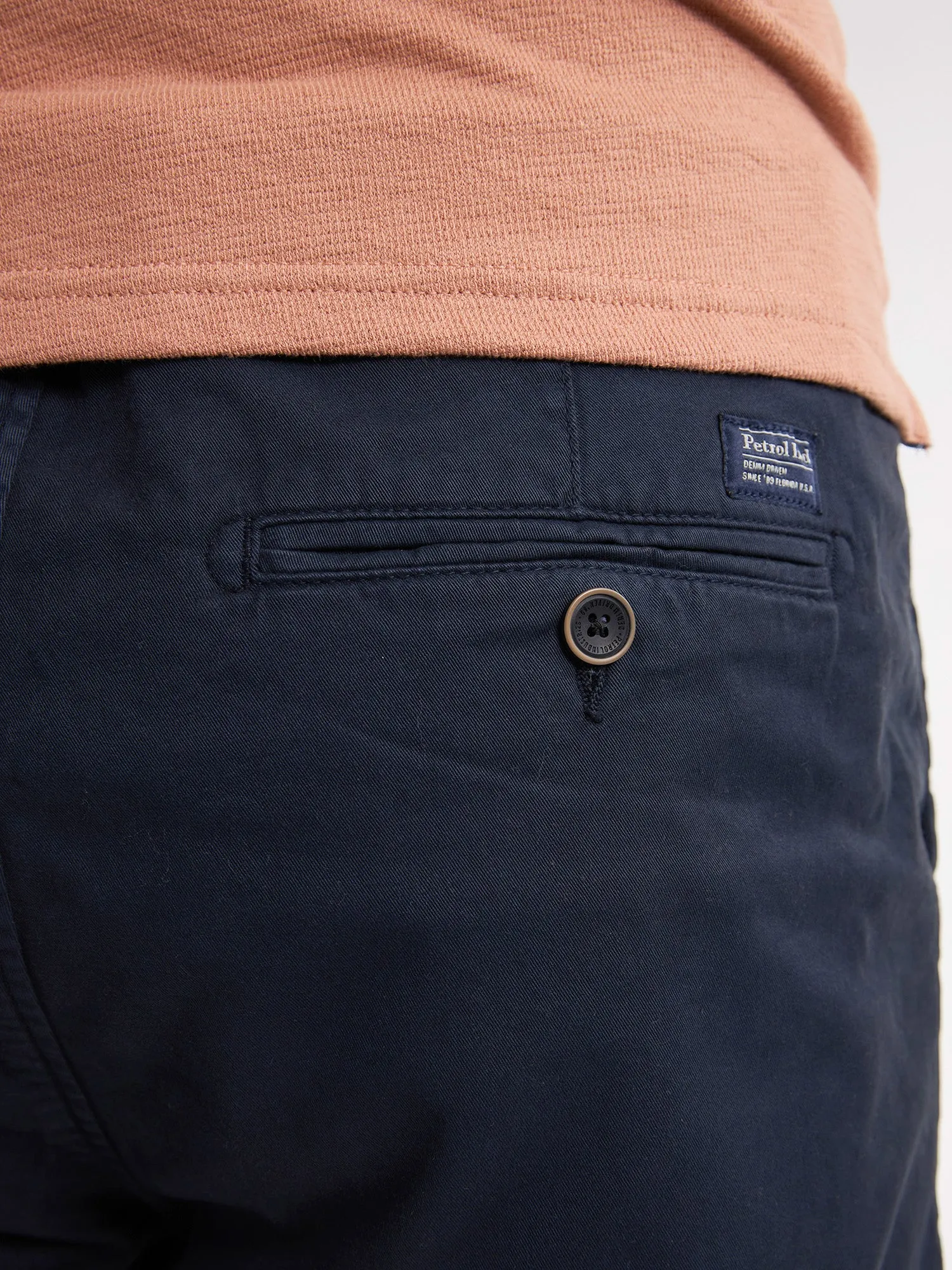 Chino Shorts with Belt Breezeview