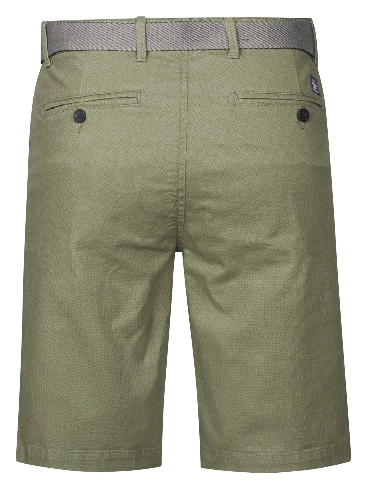 Chino Shorts with Belt Crestway