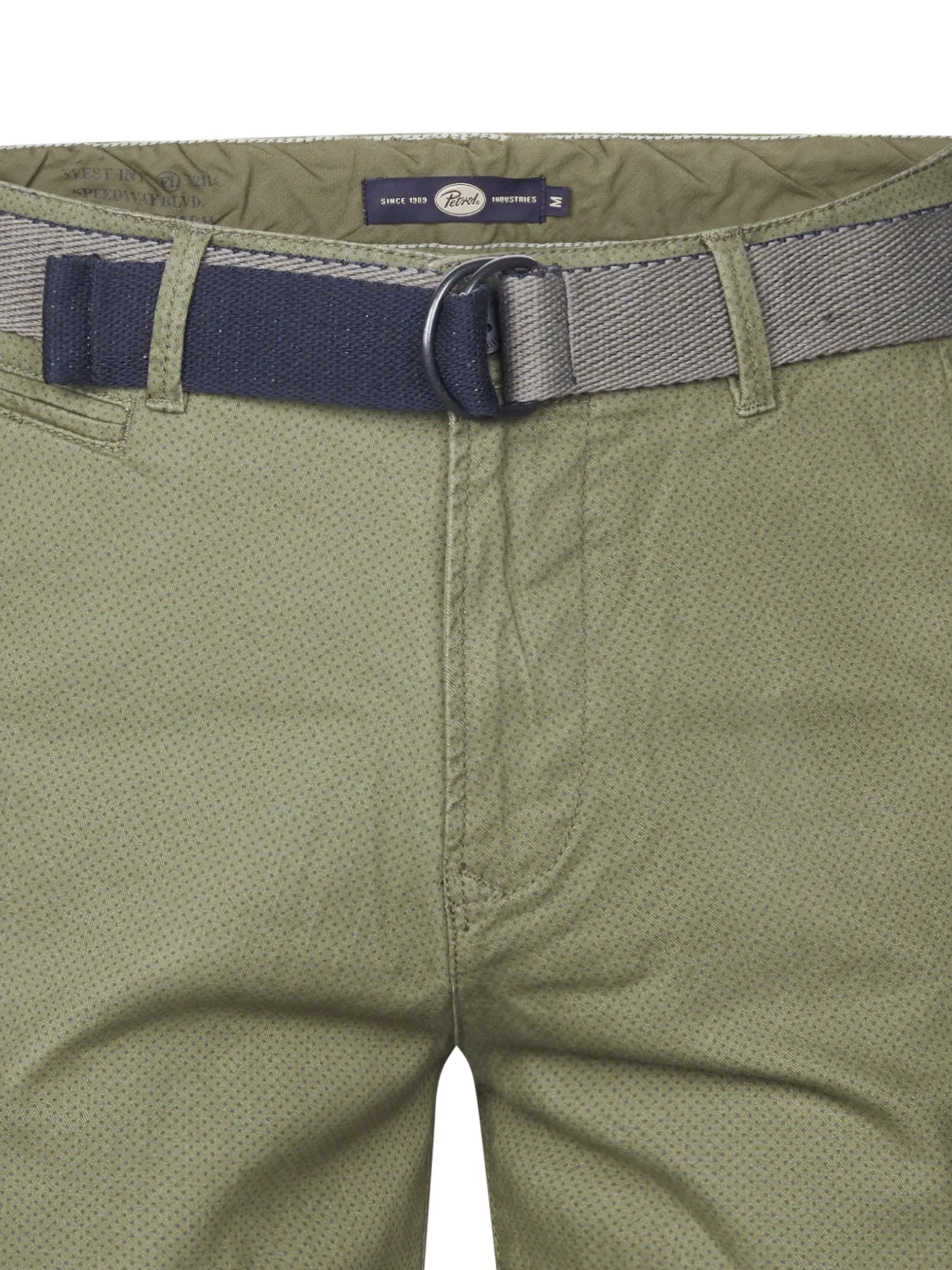 Chino Shorts with Belt Crestway