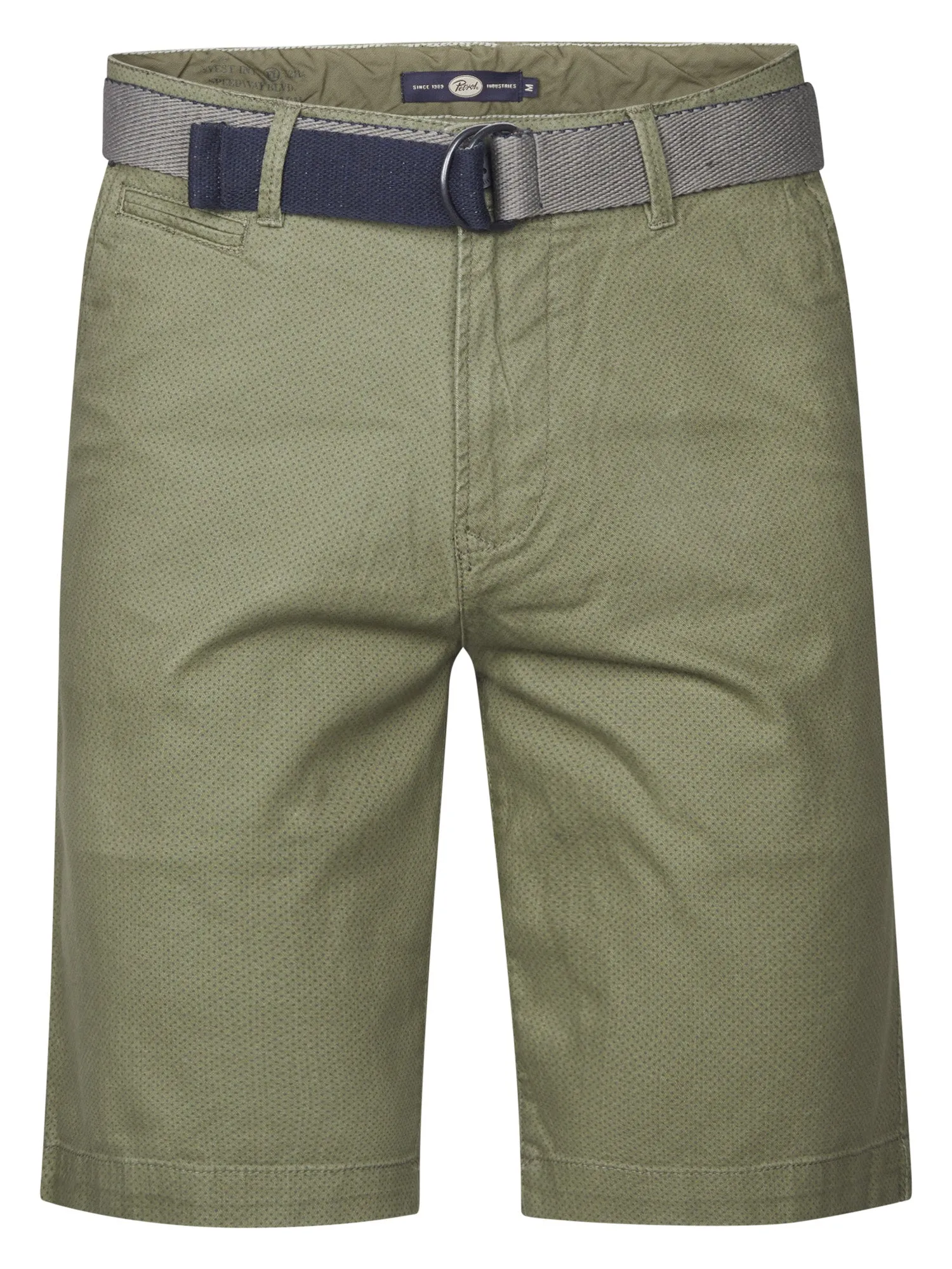 Chino Shorts with Belt Crestway