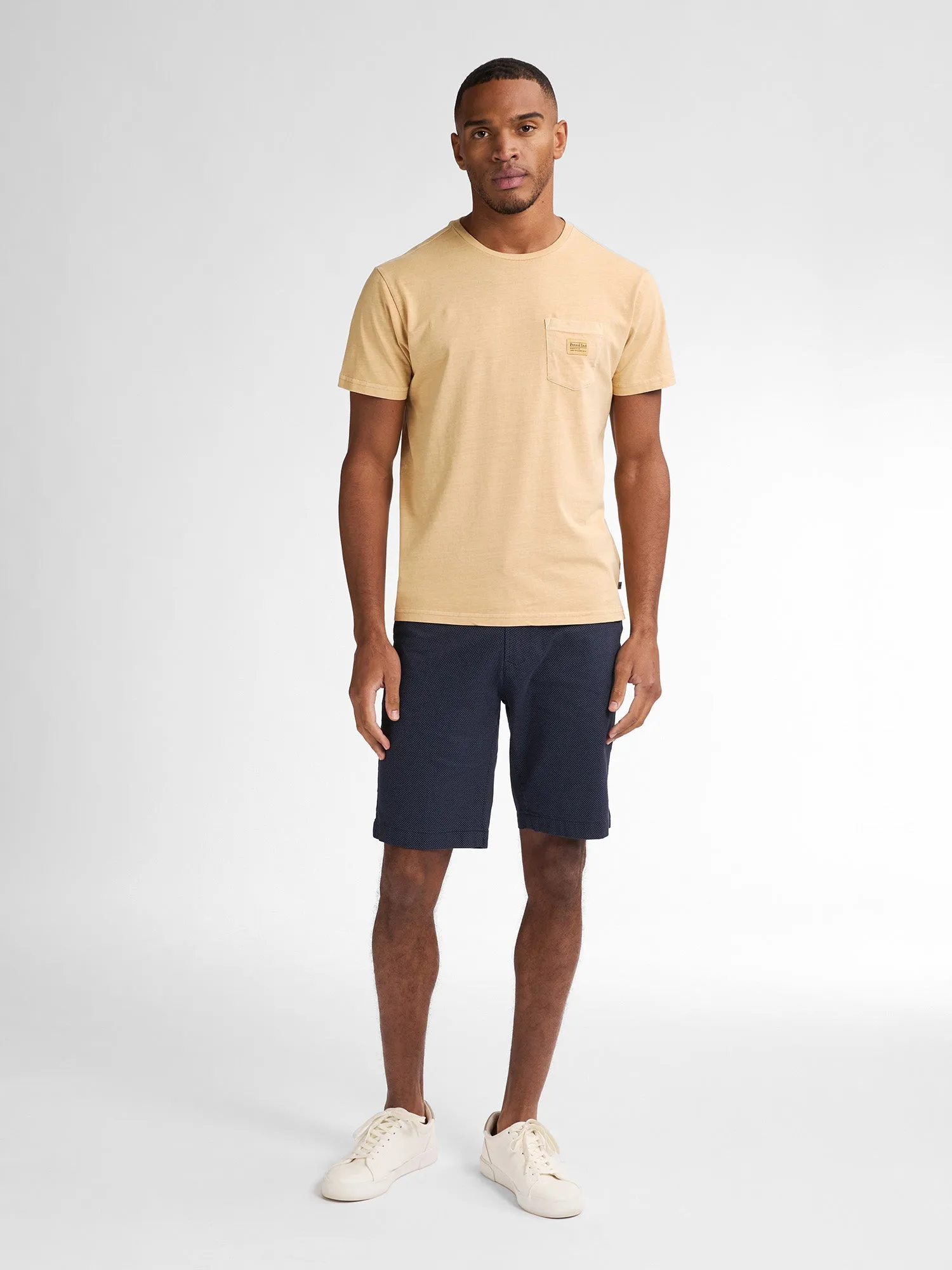 Chino Shorts with Belt Crestway