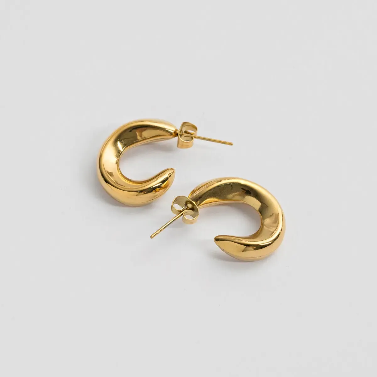 Chunky Hoop Earrings