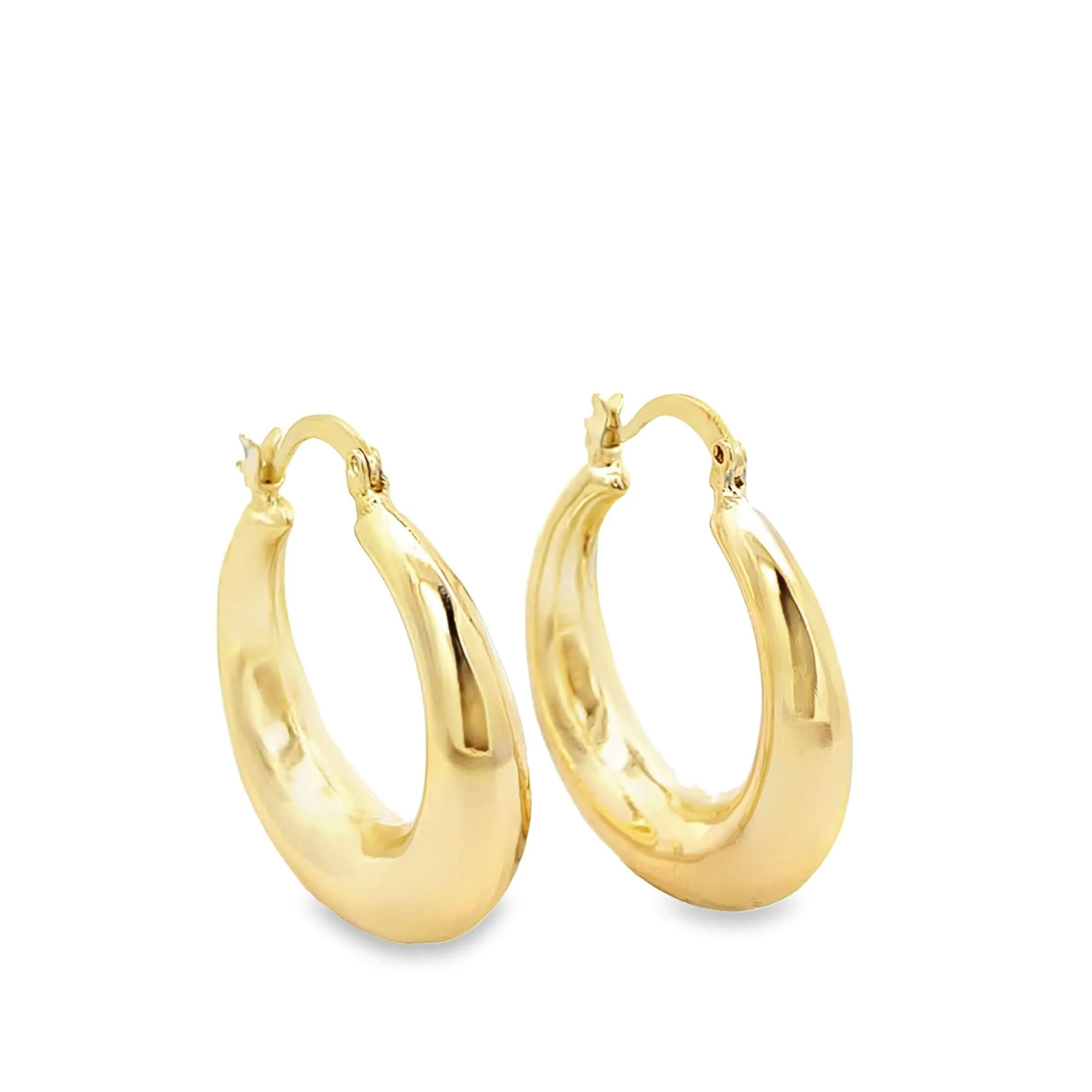 Chunky Plump French Hoops