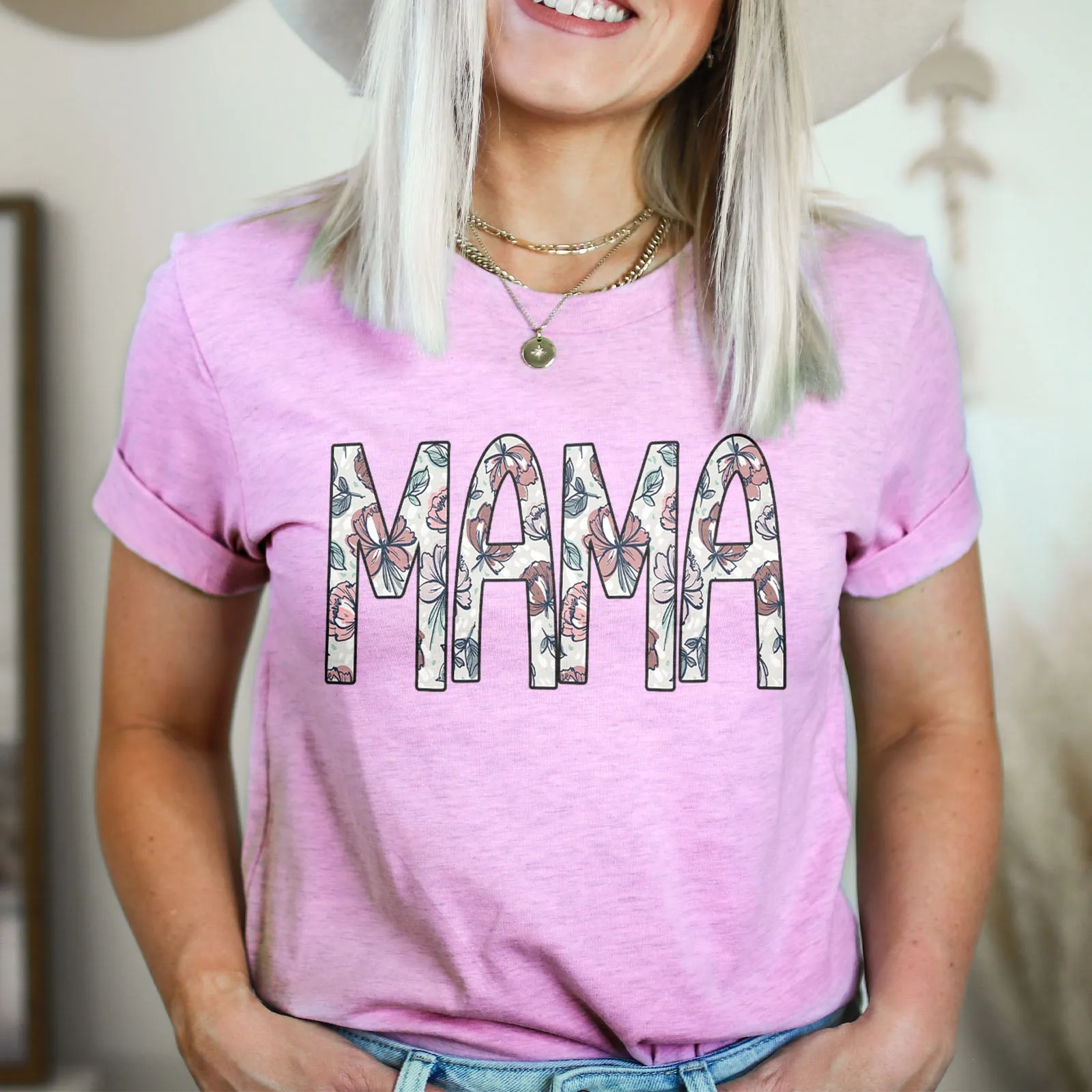 Classic Floral Mama Tee