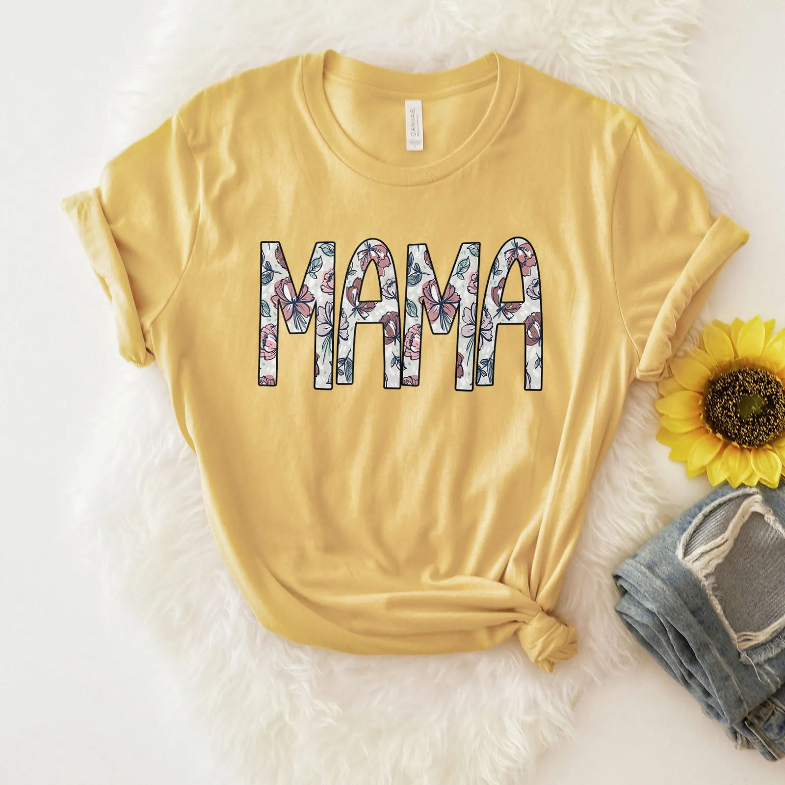 Classic Floral Mama Tee