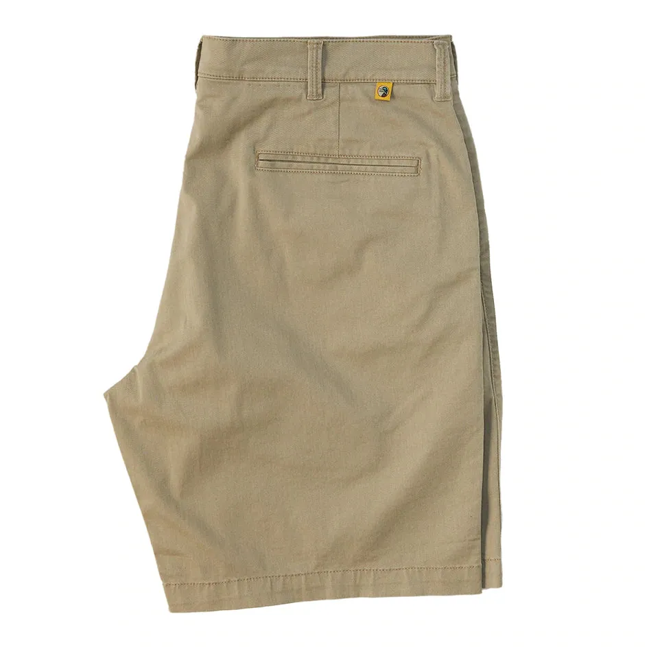 Duckhead Gold School Chino Short in Khaki