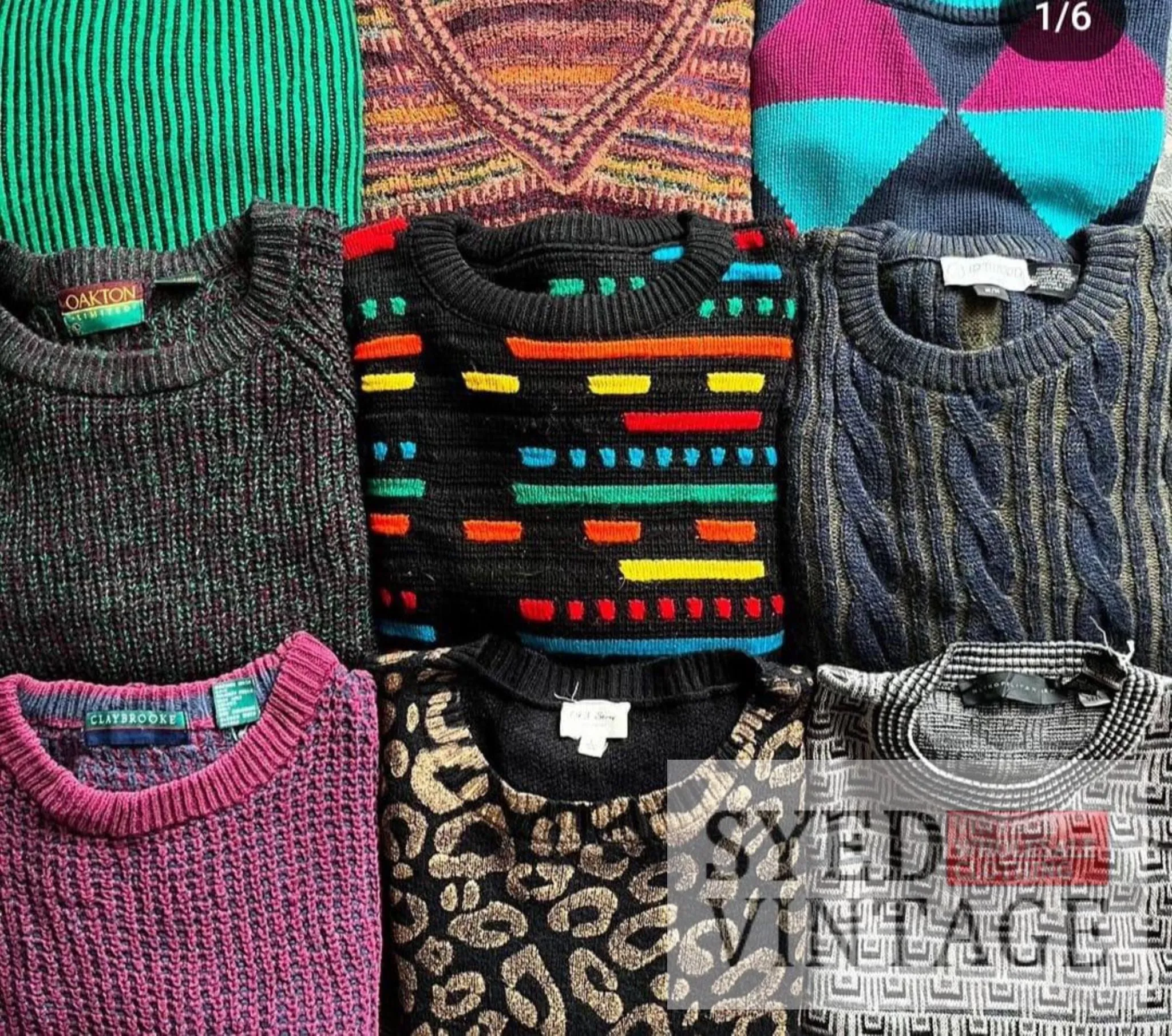 Exclusive USA Rare Mens Sweaters (Cosby and Funky Prints) - Pre Book For January 2025