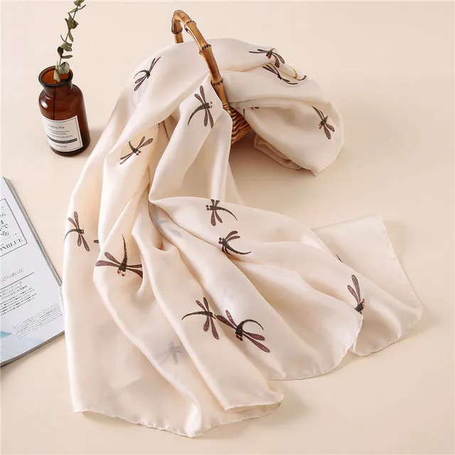 Fashion lady silk scarf