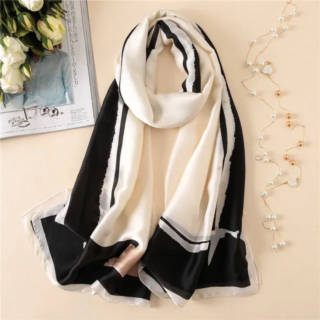 Fashion lady silk scarf