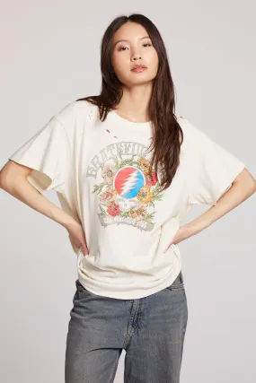 Grateful Dead Floral Stealie Tee