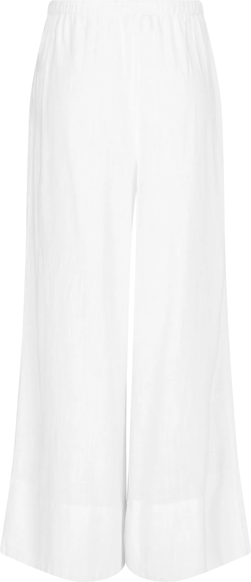 Liz Soft Linen Pants - White