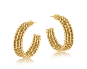 Petra Chunky Hoop Earring