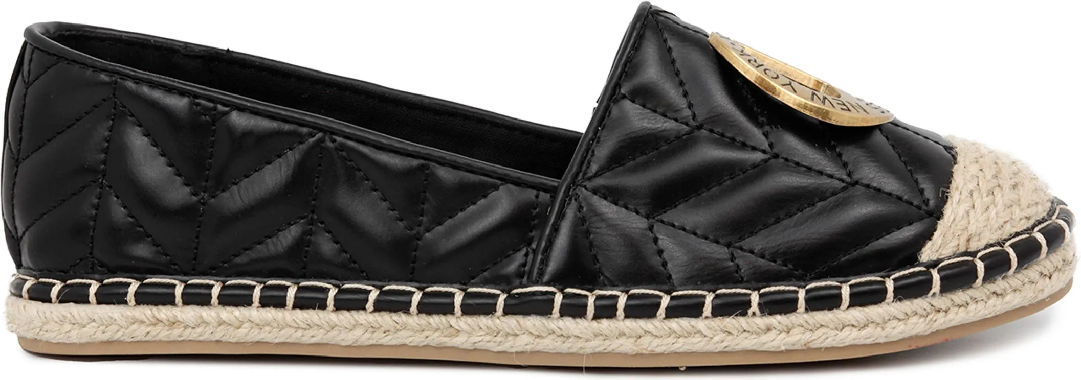 Quilted Espadrille Slip-On