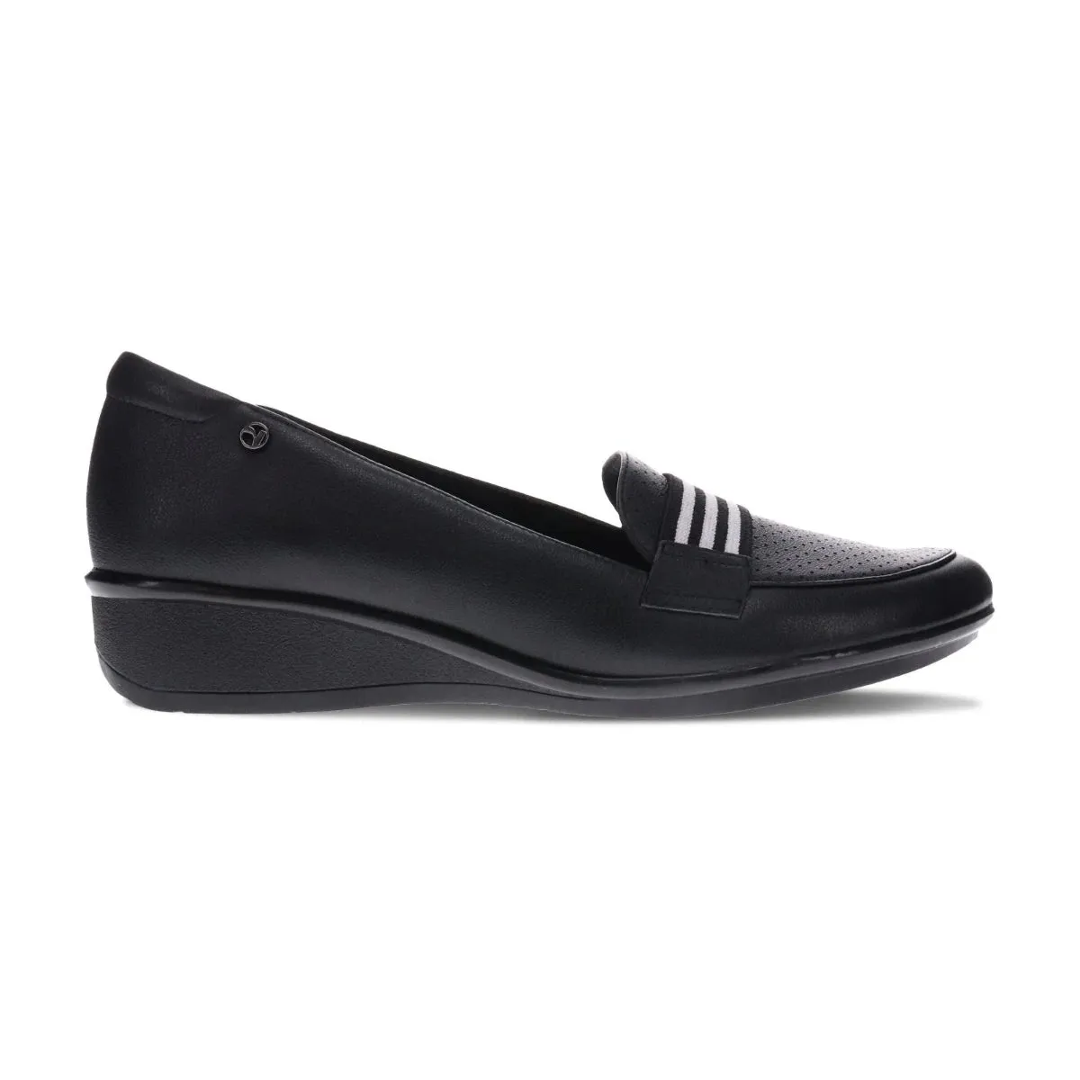 Revere Monte Carlo Women's Orthotic Wedge Shoes In Black