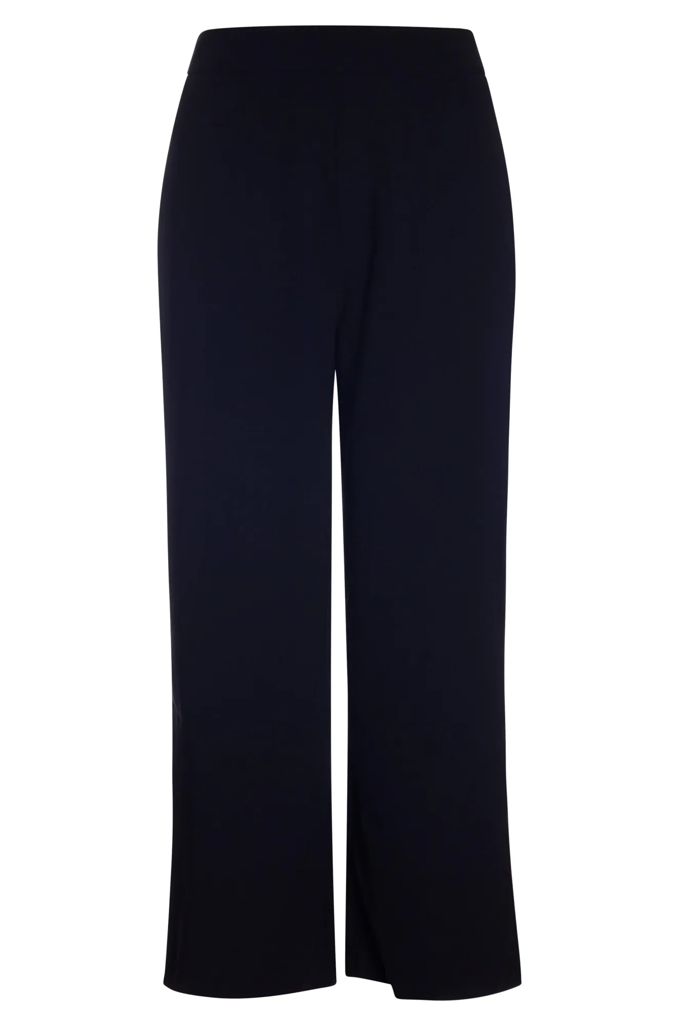 Soft Drape Crop Pants | BLACK | 4603AR