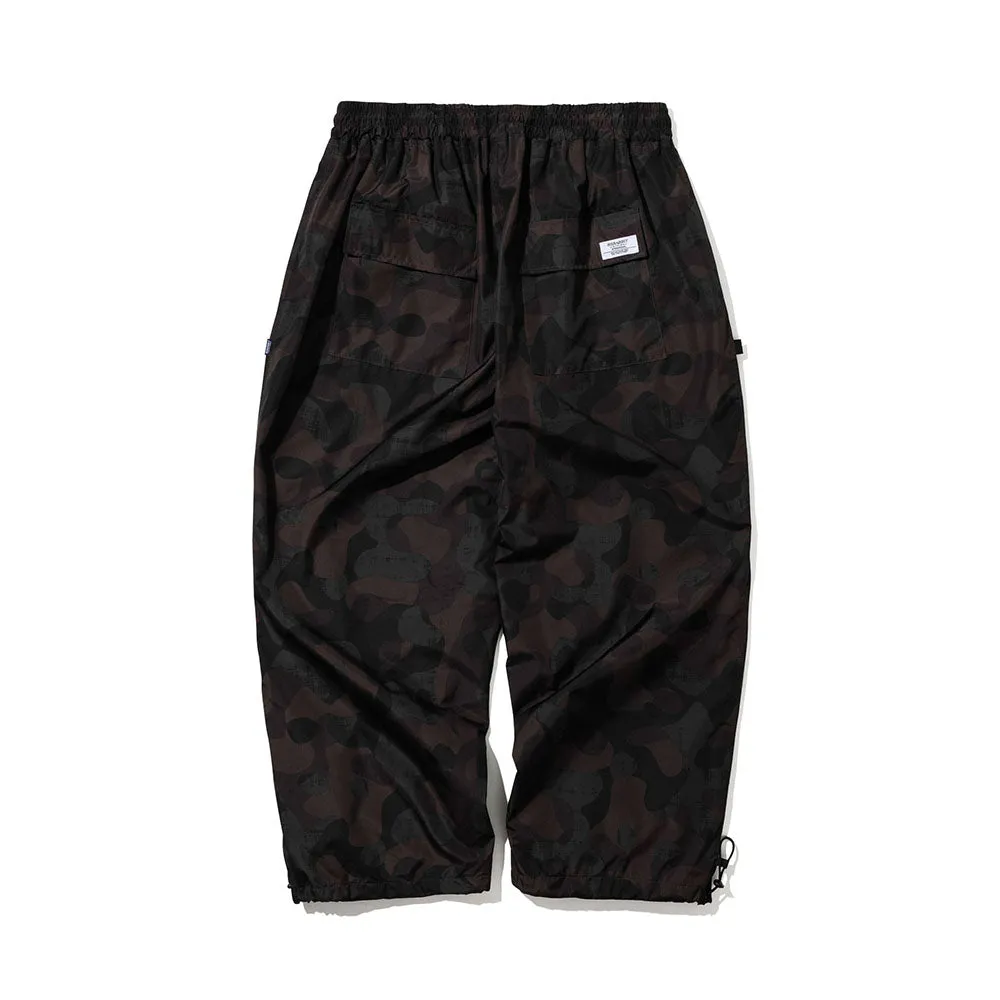 SOFT LIGHT SUPER WIDE PANTS DARK CAMO