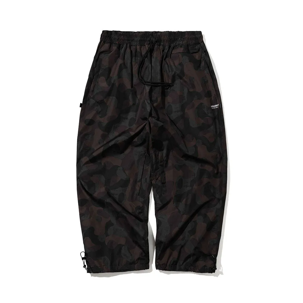 SOFT LIGHT SUPER WIDE PANTS DARK CAMO