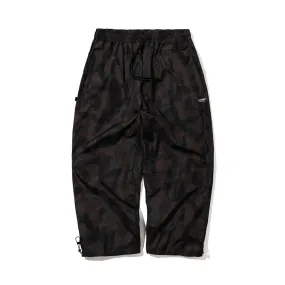 SOFT LIGHT SUPER WIDE PANTS DARK CAMO