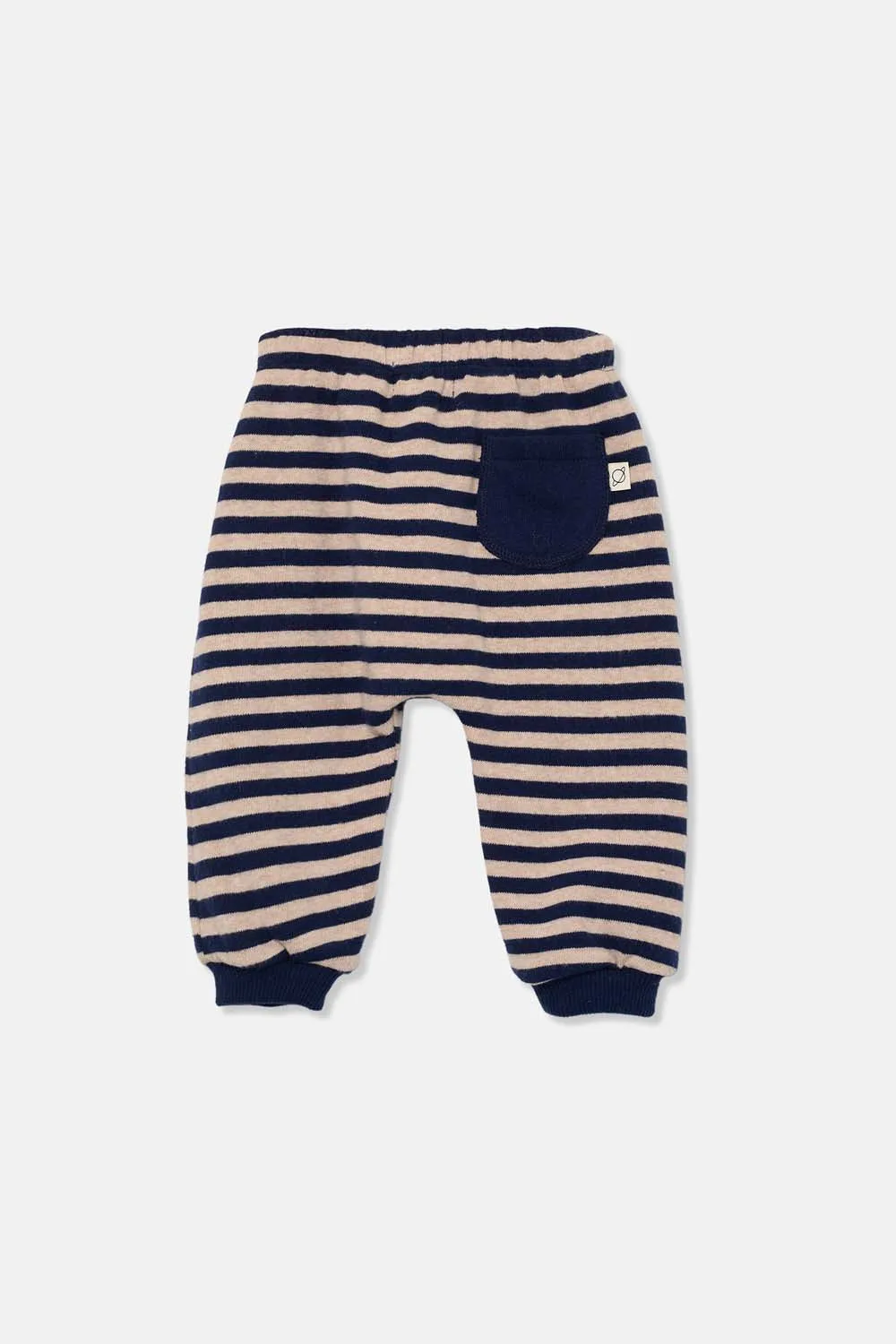 SOFT STRIPED BABY PANTS