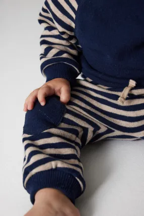 SOFT STRIPED BABY PANTS