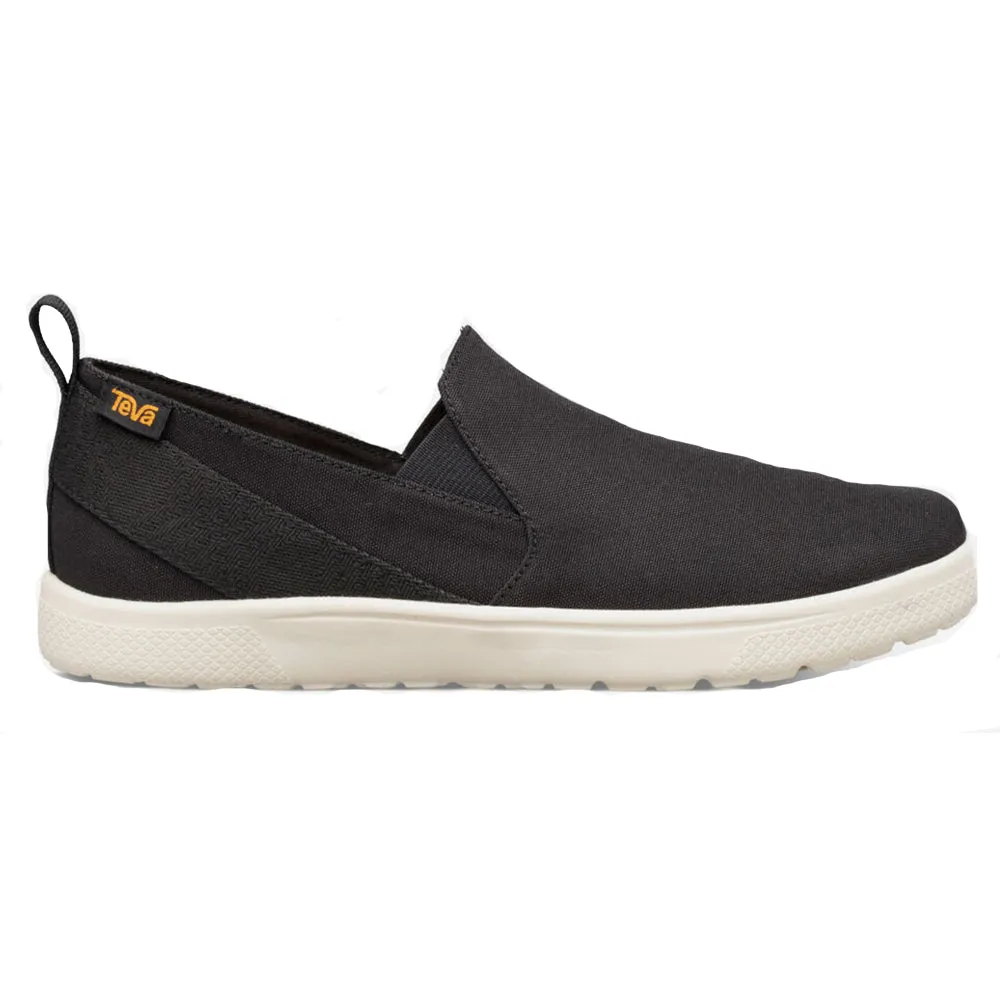 Teva Voya Black Slip On Mens Shoes