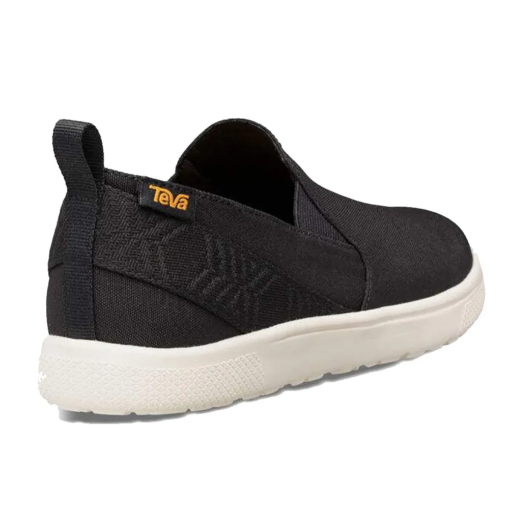 Teva Voya Black Slip On Mens Shoes