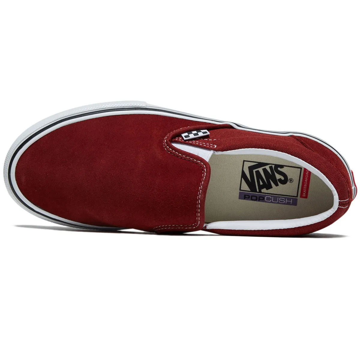 Vans Skate Slip-On Shoes - Brick