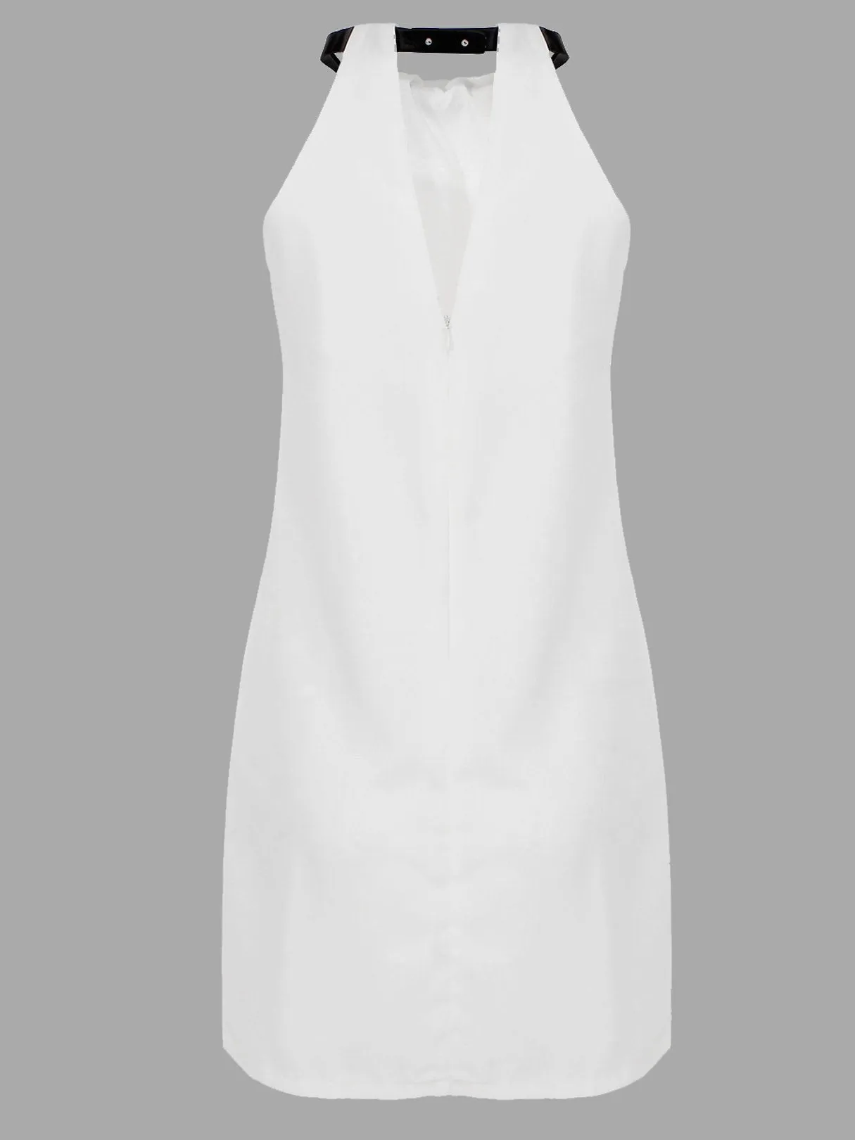 Wholesale Cut Out White Casual Dresses